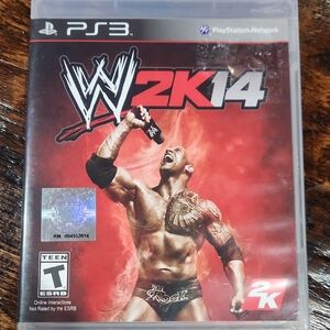 WWE 14 for PS3 - Red Cover
